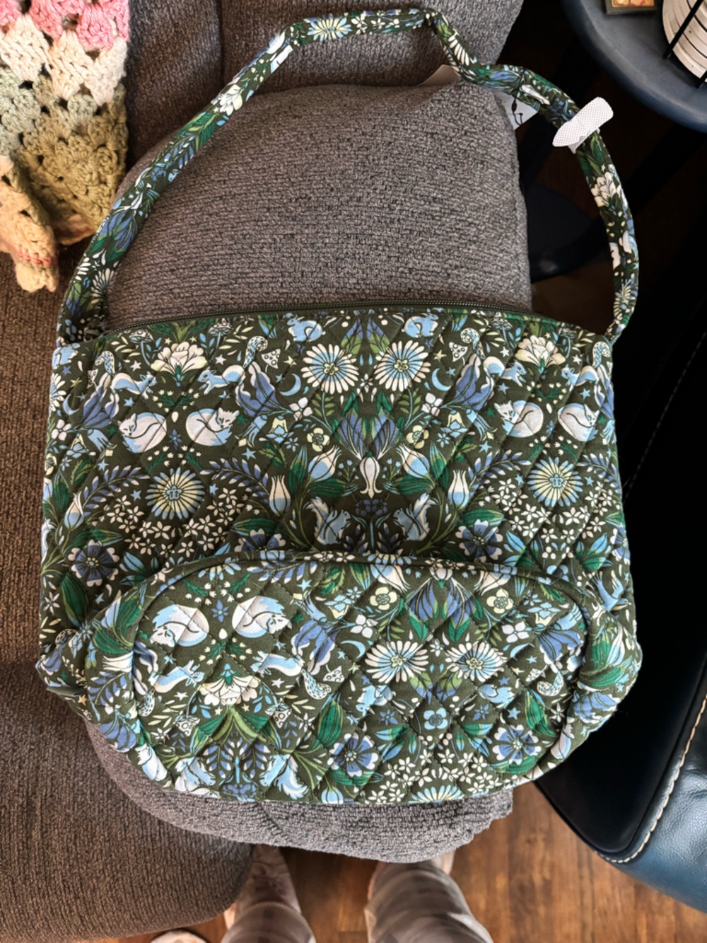 NWT Vera Bradley bucket bag in Enchanted Woodland